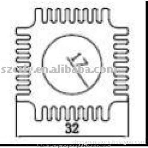 Aluminium Alloy Profile of Heat sink for LED